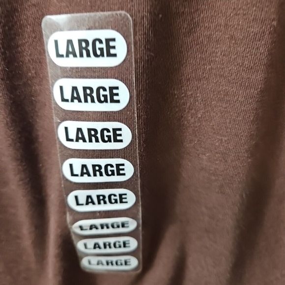 Jennifer Moore Women's sz LG Brown Turtleneck Top NEW - Picture 3 of 9